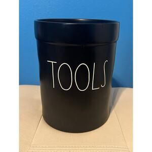 Rae Dunn Tools Crock Canister Black New
